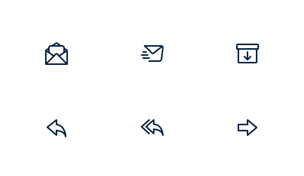 Mailplane specific toolbar icons